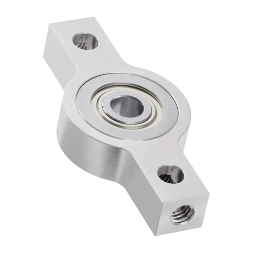 ServoCity 4mm Bore 2-Side, 1-Post Pillow Block (43mm Width)
