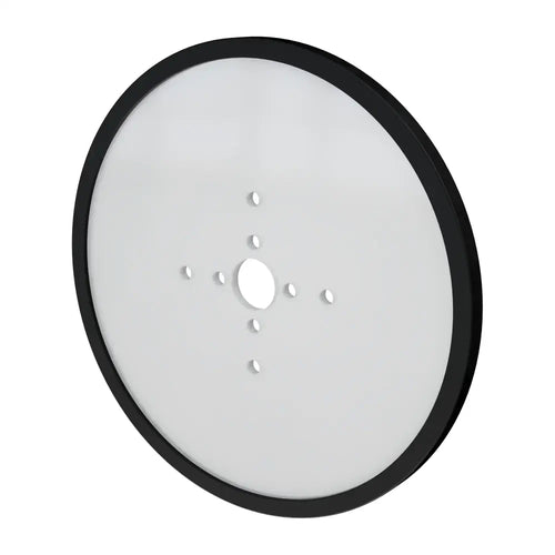 ServoCity 5" Acrylic Disc Wheel (White) - 2 Pack