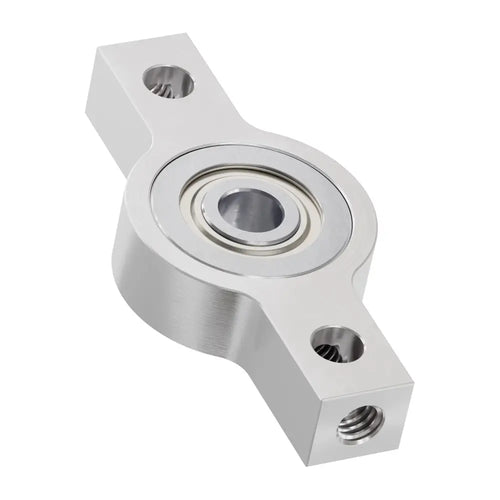 ServoCity 5mm Bore 2-Side, 1-Post Pillow Block (43mm Width)