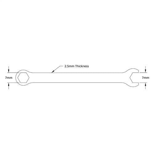 ServoCity 7mm Combination Wrench