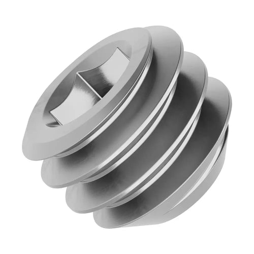 ServoCity 8-32 Stainless Steel Cup-Point Set-Screw (0.125" Length) - 6 Pack