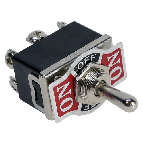 ServoCity DPDT Heavy Duty Latching Toggle Switch (Center Off)