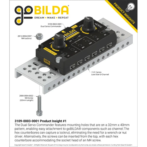 ServoCity Dual Servo Commander