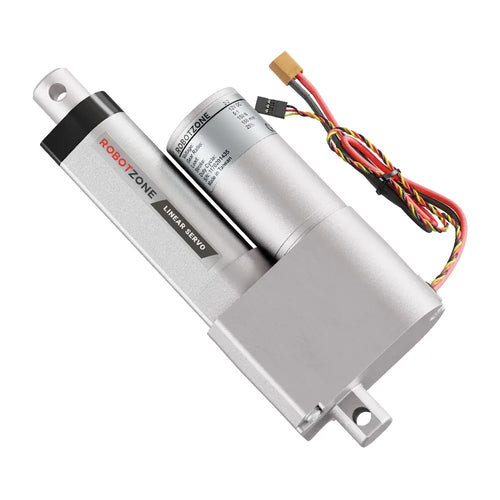 ServoCity Heavy-Duty Linear Servo (Position Control, 12-24V, 33lb Thrust, 1.7"/sec, 2" Stroke)