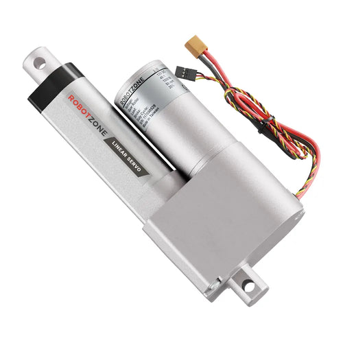 ServoCity Heavy-Duty Linear Servo (Position Control, 12-24V, 225lb Thrust, 0.3"/sec, 2" Stroke)