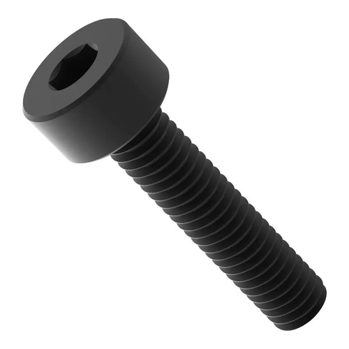 ServoCity M2.6 x 0.45mm Black-Oxide Socket Head Screw (12mm Length) - 6 Pack