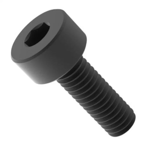 ServoCity M2.6 x 0.45mm Black-Oxide Socket Head Screw (10mm Length) - 6 Pack