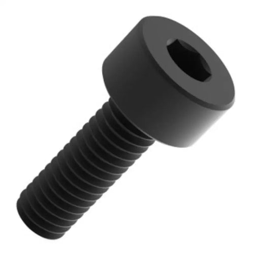ServoCity M2.6 x 0.45mm Black-Oxide Socket Head Screw (12mm Length) - 6 Pack