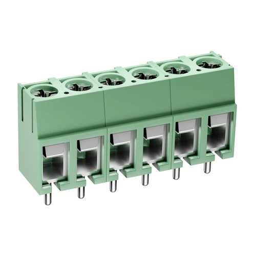 ServoCity Screw Terminal Block (5mm Pitch, M3 Thread, 2 Poles, 250V)