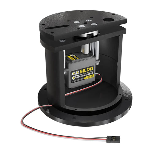 ServoCity Servo-Driven Base Pan Kit (Dual Mode Servo)
