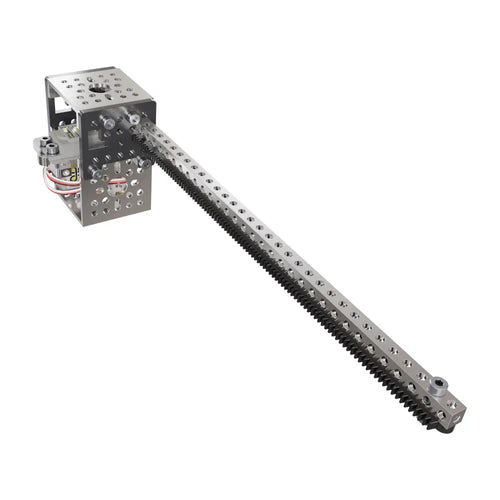 ServoCity Servo-Driven Gear Rack Kit (24lb Thrust, 5.7 in/sec, Single Gear Rack)