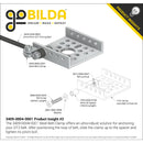 ServoCity Belt-Clamp for 2mm Pitch GT2 Timing Belt - 2 Pack