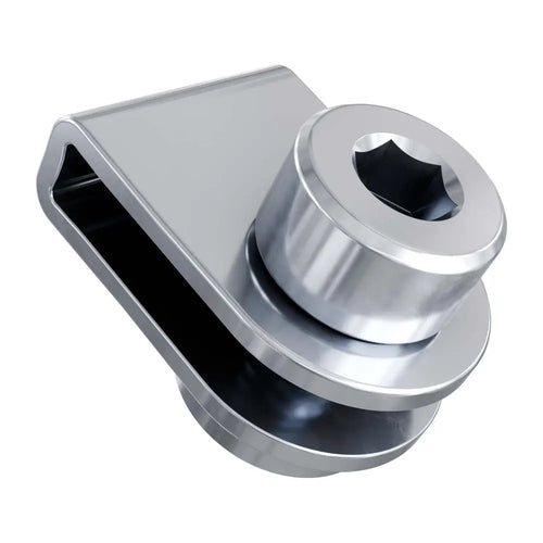 ServoCity Steel Belt-Clamp for 2mm Pitch GT2 Timing Belt - 2 Pack