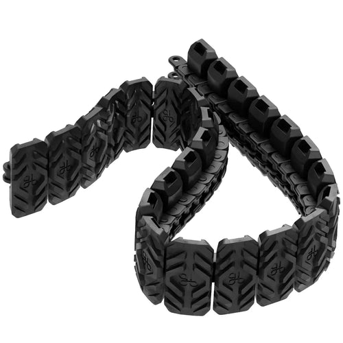ServoCity Tumbleweed Tank Track (800mm Length, 50A Durometer Treads)