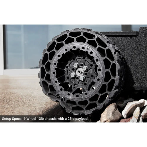 ServoCity Wasteland Wheel (144mm Diameter, 52mm Width)