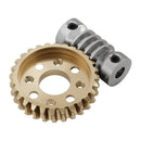 ServoCity Worm Gear Set (28:1 Ratio, 6mm D-Bore Worm)
