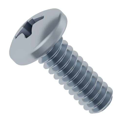 ServoCity Zinc-Plated Steel Phillips Pan Head Screw (6-32 UNC, 3/8" Length) - 25 Pack
