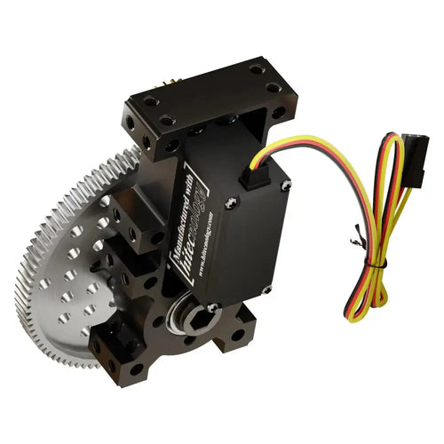 Shark-4 Servo Gearbox (18 rpm, 1888 Oz-in Torque, Continuous Rotation)