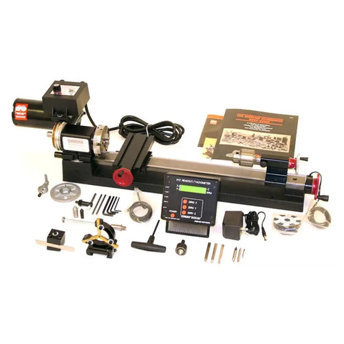 Sherline 4400 Series Tabletop 3.5" x 17" Manual Lathe Complete Package w/ Digital Readout (metric)