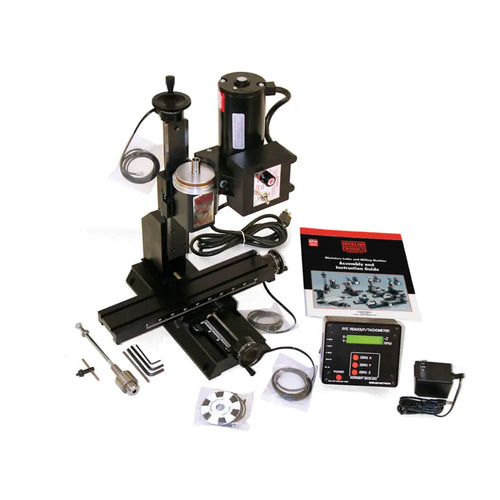 Sherline 12-Inch Deluxe Tabletop Mill with DRO (Metric)