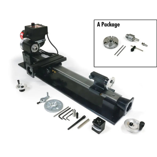 Sherline 17-Inch Benchtop Lathe Package A CNC Ready (Metric)