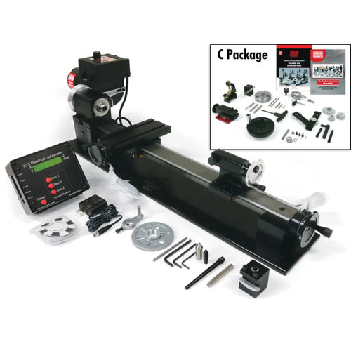 Sherline 17-Inch Benchtop Lathe with DRO Package C (Inch)