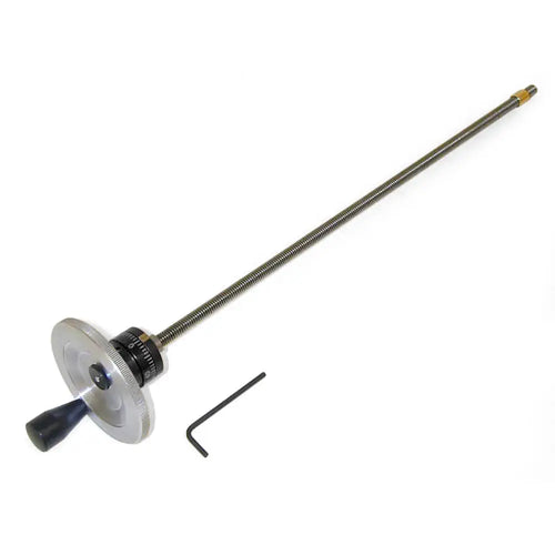Sherline 2-1/2″ Zero Adjustable Handwheel w/ 11″ Leadscrew Assembly (")