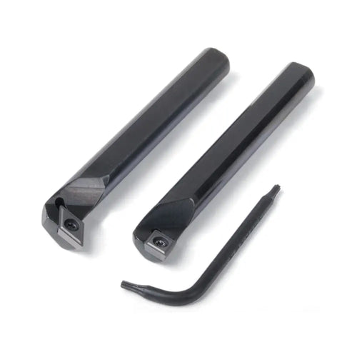 Sherline Boring Bars w/ Carbide Inserts RH 55° & 80° 3/8