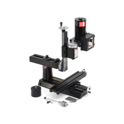 Sherline Manual 10-Inch Tabletop Mill with Zero Adjustable Handwheels Package A (Metric)