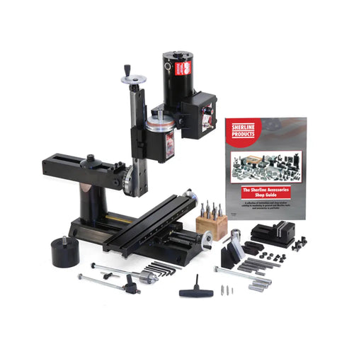 Sherline Manual 14-Inch 8-Direction Benchtop Mill Package A (Inch)