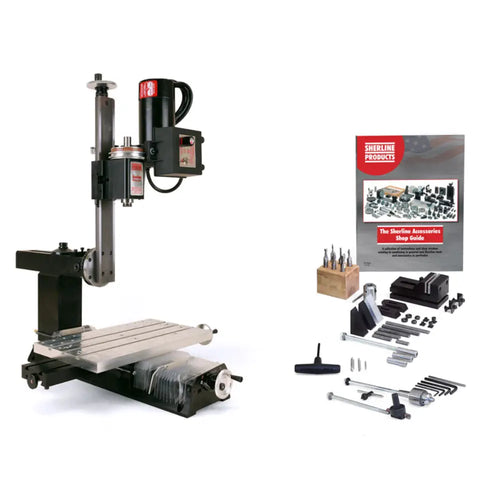 Sherline Manual 18-Inch NexGen Benchtop Mill Package A (Metric)