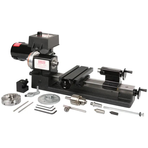 Sherline Manual 8-Inch Tabletop Lathe Package A (Metric)