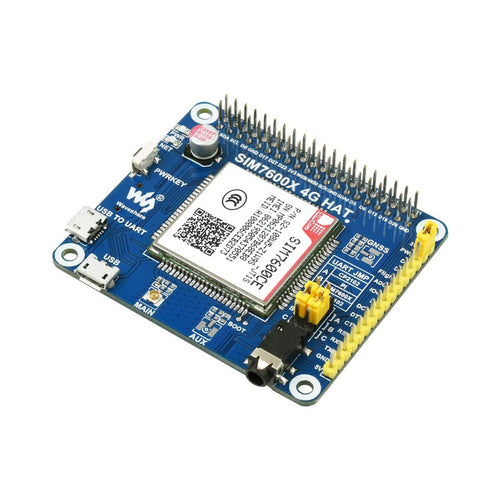 SIM7600CE-JT1S 4G HAT for RPi, 4G/3G/2G, for China
