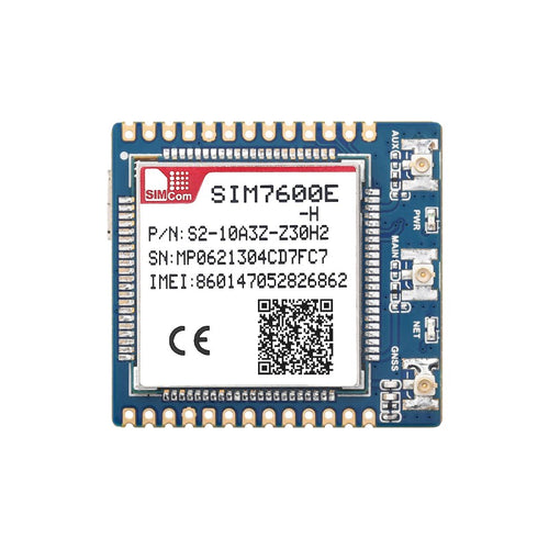 Waveshare SIM7600E-H 4G Communication Module w/ 4G/3G/2G w/ GNSS, FPC Antenna