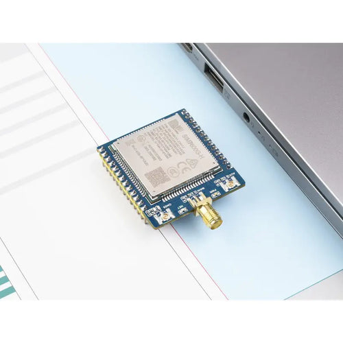 SIM7600G-H Communication Module, 4G/3G/2G GNSS Position (Soldered + SMA Antenna)