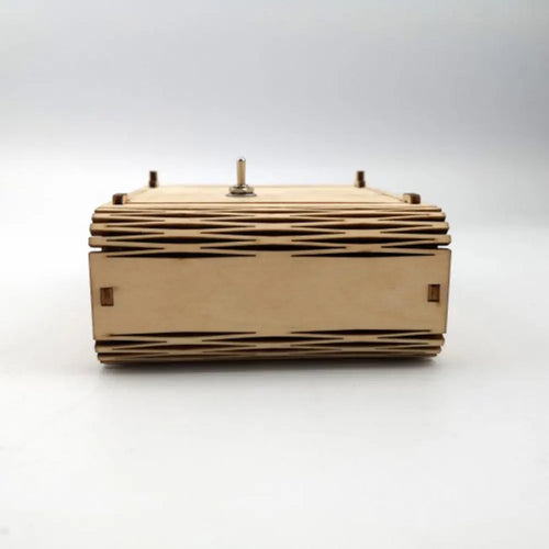 Simple Useless Box - Wooden Electronic Fun Box