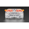 Snap Action 1-to-1 Wiring Block Connector Clear PCT-2-1M (5pcs)