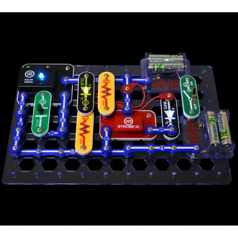 Snap Circuits LIGHT Experiments Kit - RobotShop