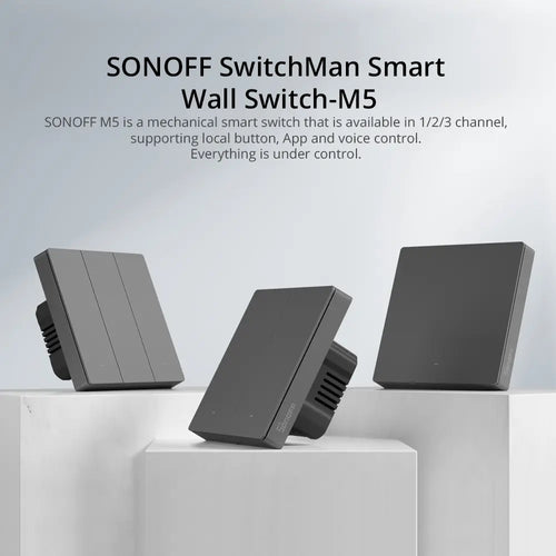 SONOFF SwitchMan Smart Wall Switch (M5-3C-80W)