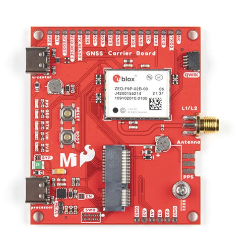 SparkFun MicroMod GNSS Carrier Board (ZED-F9P)