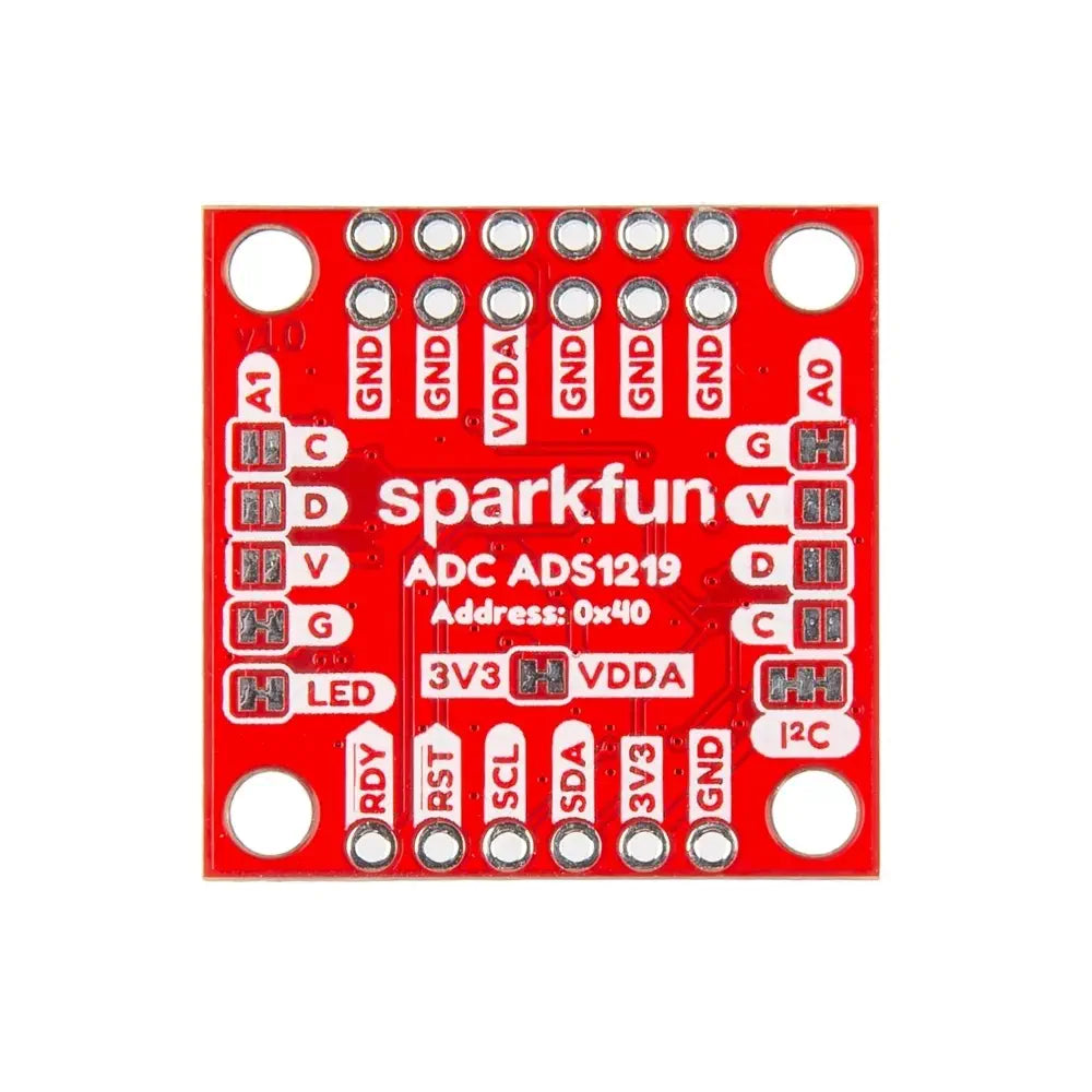 SparkFun Qwiic 24 Bit ADC - 4 Channel (ADS1219)