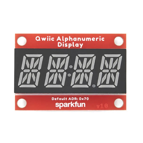 SparkFun Qwiic Alphanumeric Display - Green