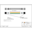 Sparkfun Jumper Wire - 0.1in., 6-Pin, 6in.