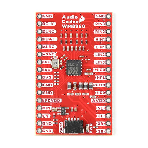 SparkFun Audio Codec Breakout - WM8960 (Qwiic)