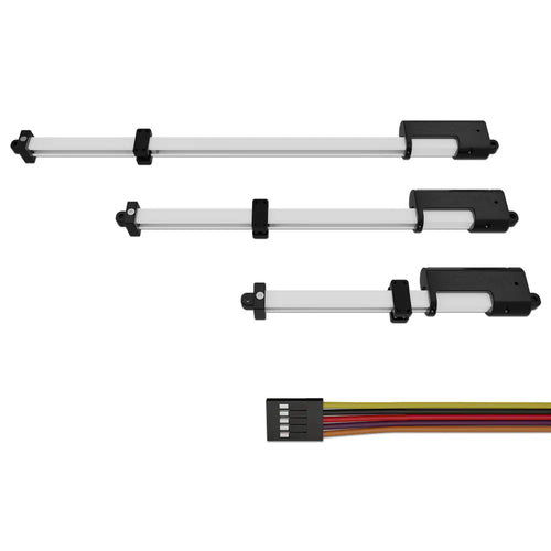 T16 Micro Linear Actuator, 100mm, 256:1, 12V w/ Potentiometer Feedback