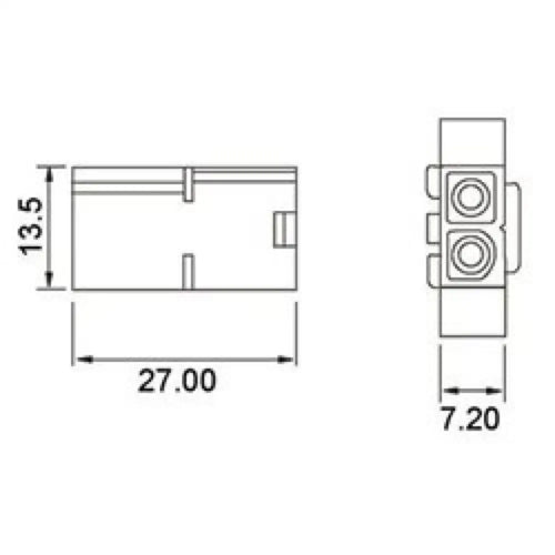 Tamiya Connector (Male, 3pk)