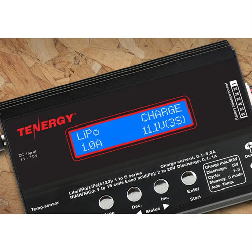 Tenergy TB6B Multi Balance Charger for NiMH/NiCd/LiPo/Li-Fe + Power Supply