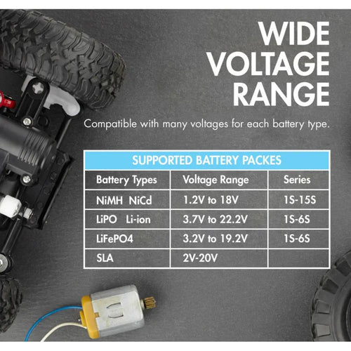 Tenergy TB6B Multi Balance Charger for NiMH/NiCd/LiPo/Li-Fe + Power Supply