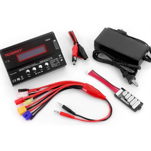 Tenergy TB6B Multi Balance Charger for NiMH/NiCd/LiPo/Li-Fe + Power Supply