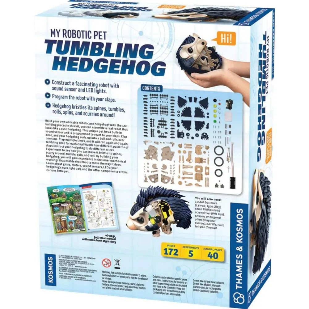 Thames & Kosmos My Robotic Pet Tumbling Hedgehog